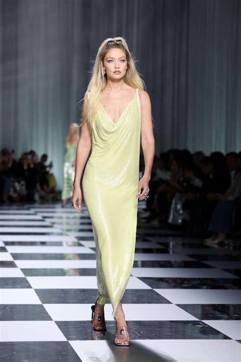 vogue versace ss24|Versace evening gowns.